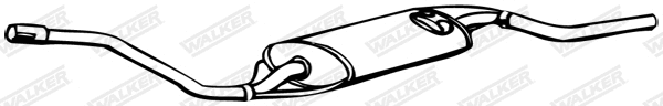 Rear Muffler (70574)