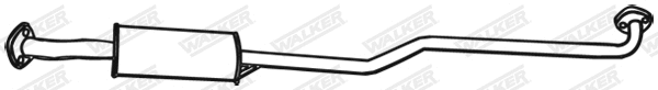 Centre Muffler (18572)