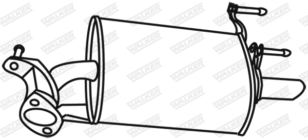 Rear Muffler (18570)