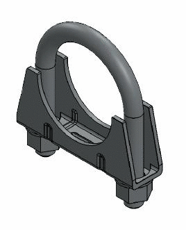 Clamping Piece, exhaust system