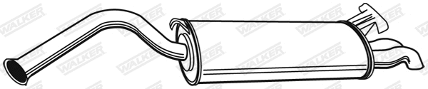 Rear Muffler (21205)