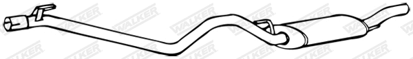 Rear Muffler (17039)