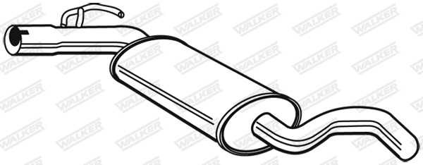 Centre Muffler (19596)