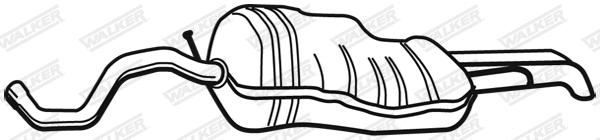 Rear Muffler (21477)
