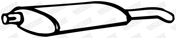 Rear Muffler (07980)