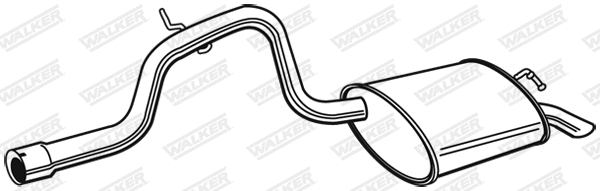 Rear Muffler (22616)