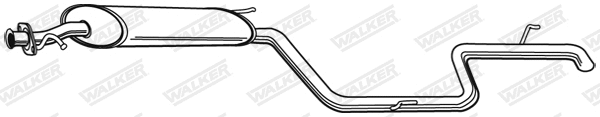 Rear Muffler (21383)