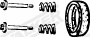 Mounting Kit, exhaust system (14702)