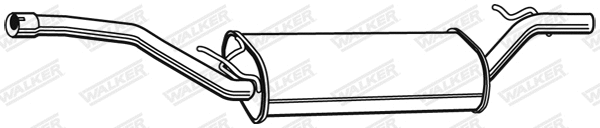 Rear Muffler (23211)