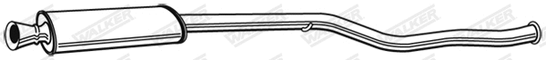 Centre Muffler (70748)