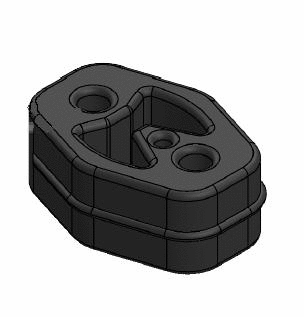 Rubber Strip, exhaust system (82117)