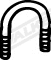 Clamping Piece, exhaust system (82190)
