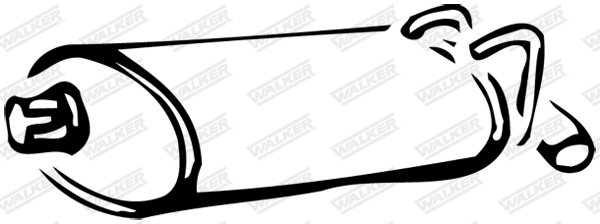 Rear Muffler (16354)