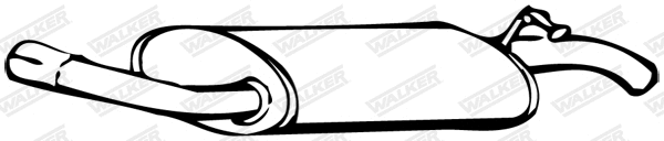 Rear Muffler (70147)