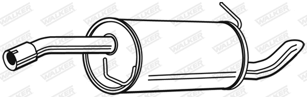 Rear Muffler (71398)