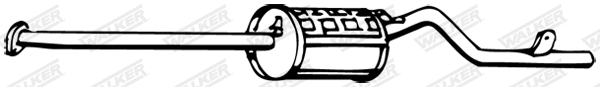 Rear Muffler (13287)