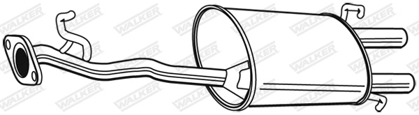 Rear Muffler (17799)