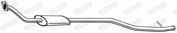 Centre Muffler (23557)