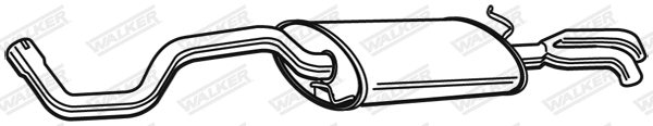 Rear Muffler (22470)