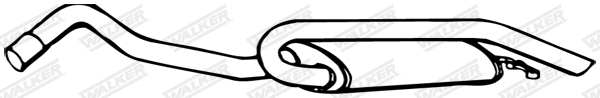 Rear Muffler (16134)