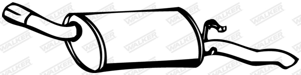 Rear Muffler (13836)