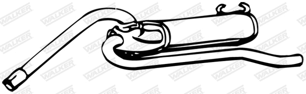 Rear Muffler (12424)