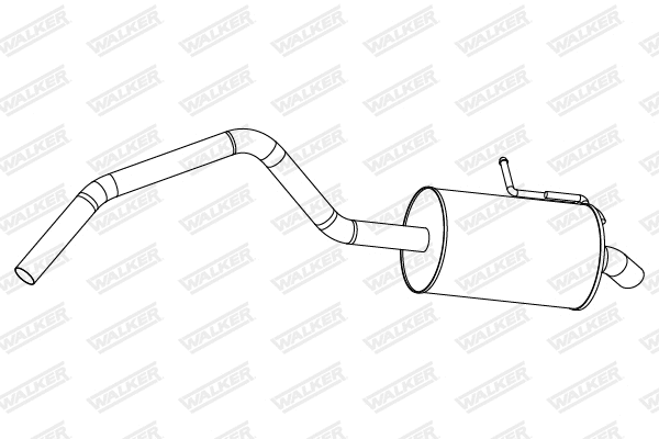 Rear Muffler (24311)