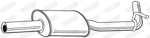Centre Muffler (21916)