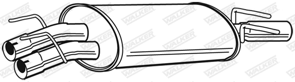 Rear Muffler (22573)