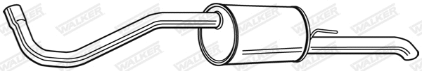 Rear Muffler (23335)