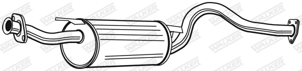 Rear Muffler (22552)