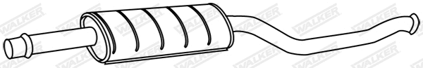 Centre Muffler (22473)