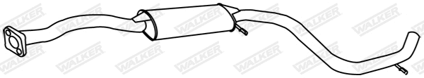 Centre Muffler (18718)