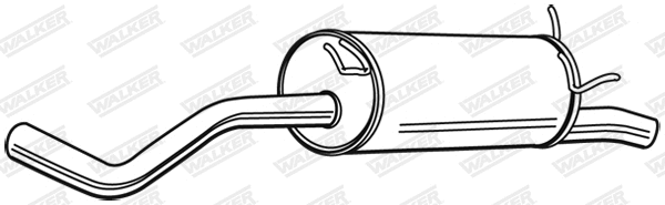 Rear Muffler (22431)