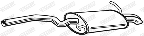Rear Muffler (23183)