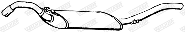 Rear Muffler (13345)