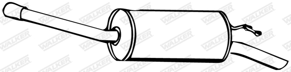 Rear Muffler (14978)