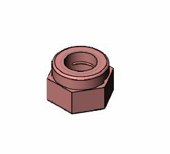 Nut, exhaust manifold (80650)