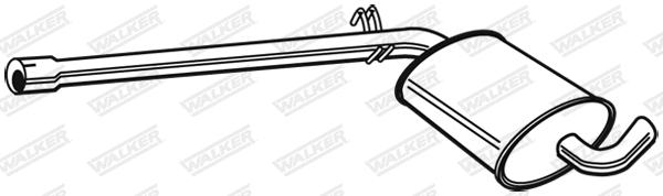 Centre Muffler (21909)