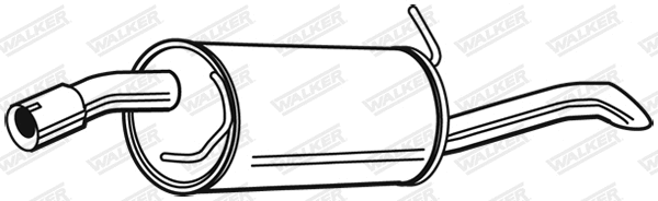 Rear Muffler (23920)