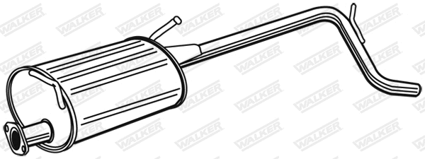 Centre Muffler (22009)