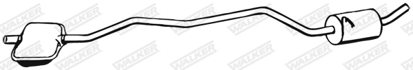 Centre Muffler (17708)