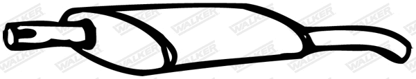 Rear Muffler (70324)