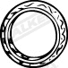 Gasket, exhaust pipe (82567)