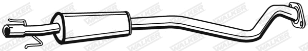 Centre Muffler (72352)