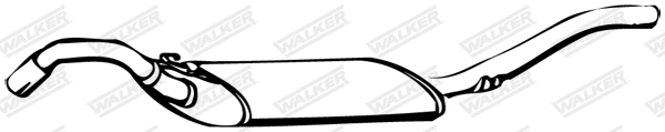 Rear Muffler (16062)