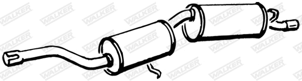 Rear Muffler (14964)