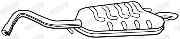 Rear Muffler (21976)