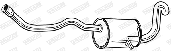 Rear Muffler (24177)