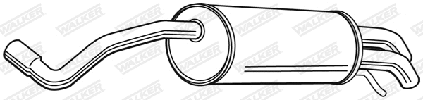Rear Muffler (23325)